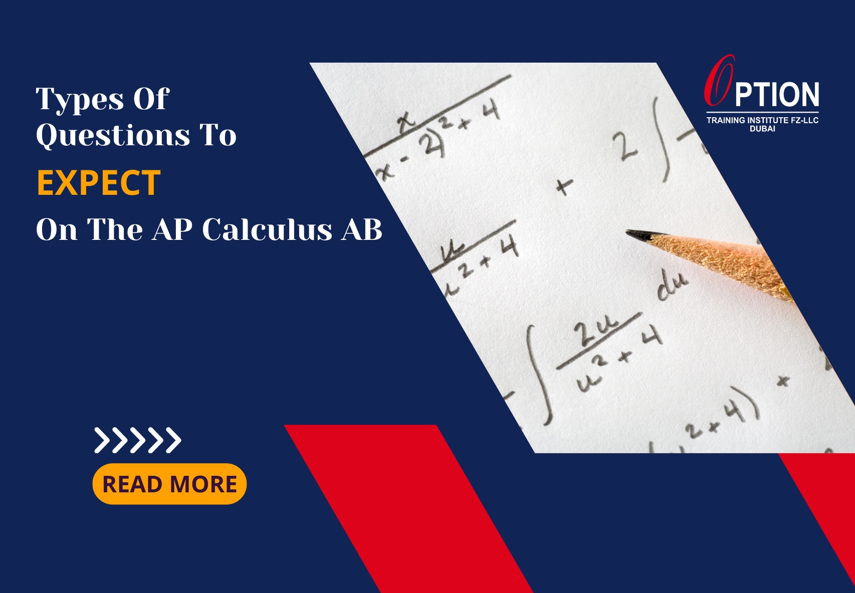 Types of questions to expect on the AP Calculus AB | OPTION